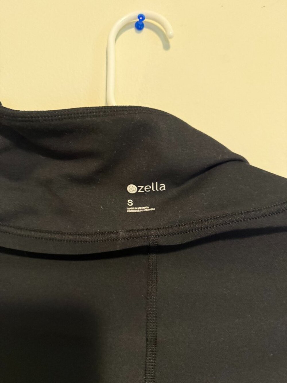 Zella Black Live In High Waist Pocket Flare Crop Yoga Pants | S
